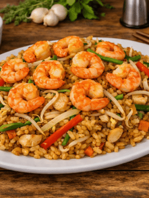 Arroz con camaron Grande