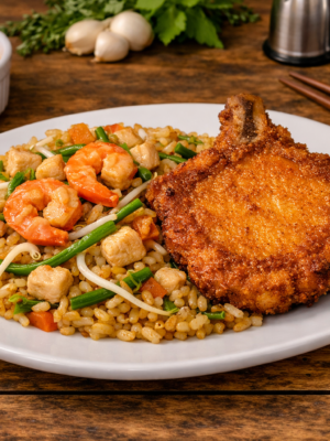 Arroz con Chuleta Personal