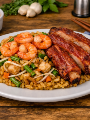 Arroz con costilla Personal
